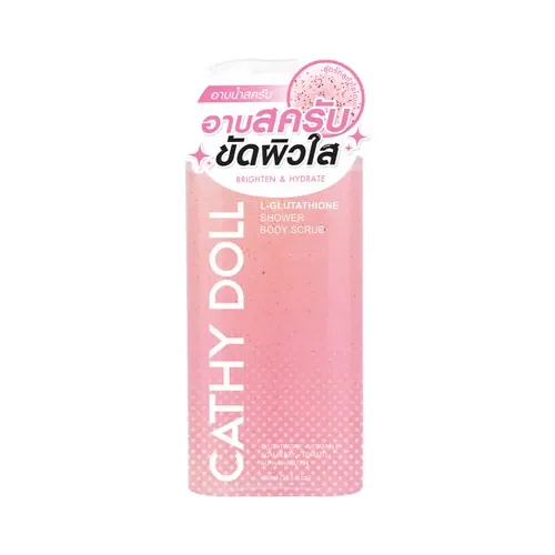 Sữa tắm tẩy da chết sáng da 2 in 1 CATHY DOLL L-GLUTATHIONE SHOWER BODY SCRUB
